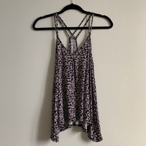 American Eagle Floral Tank Top